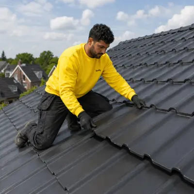 Have roof tile sheets installed