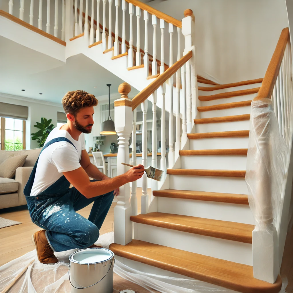 Have the stairs painted