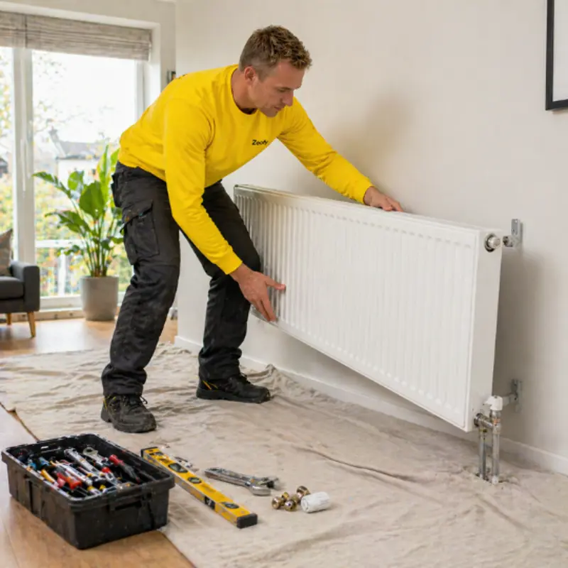 Have a radiator removed