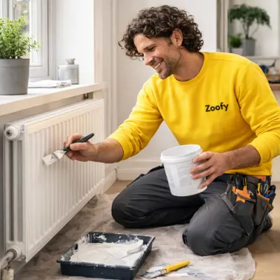 Radiator laten schilderen