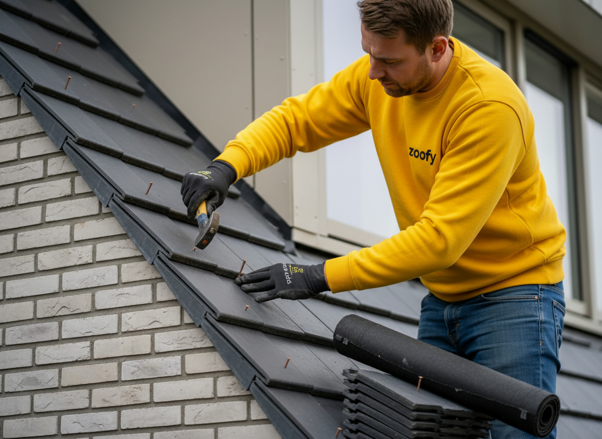 Roofer half a day