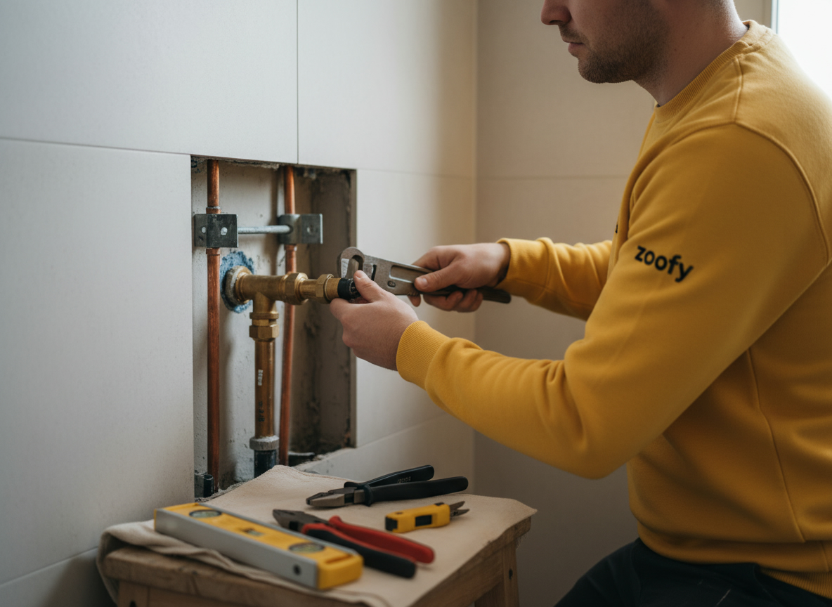 Have a built-in shower tap installed