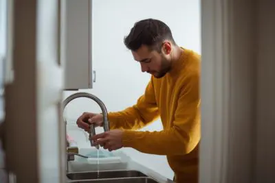 Have a leaking tap repaired