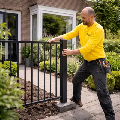 Tuinhek laten plaatsen