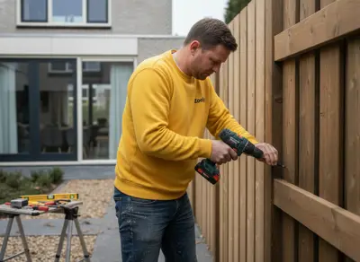 Schutting laten plaatsen