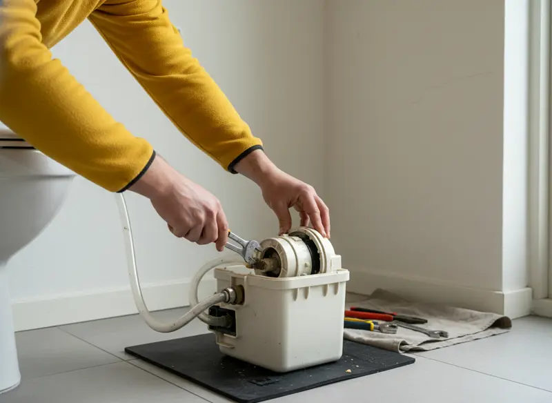 Sanibroyeur laten ontstoppen