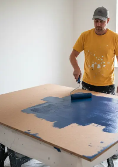 MDF laten schilderen zonder grondverf