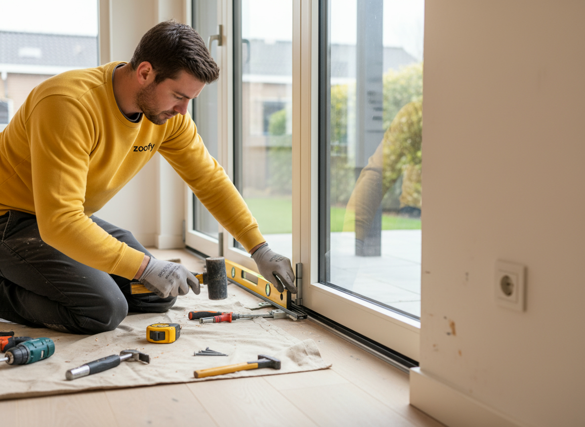 Have a folding door installed