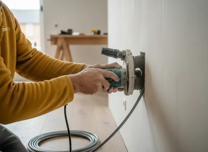 Leidingen laten infrezen