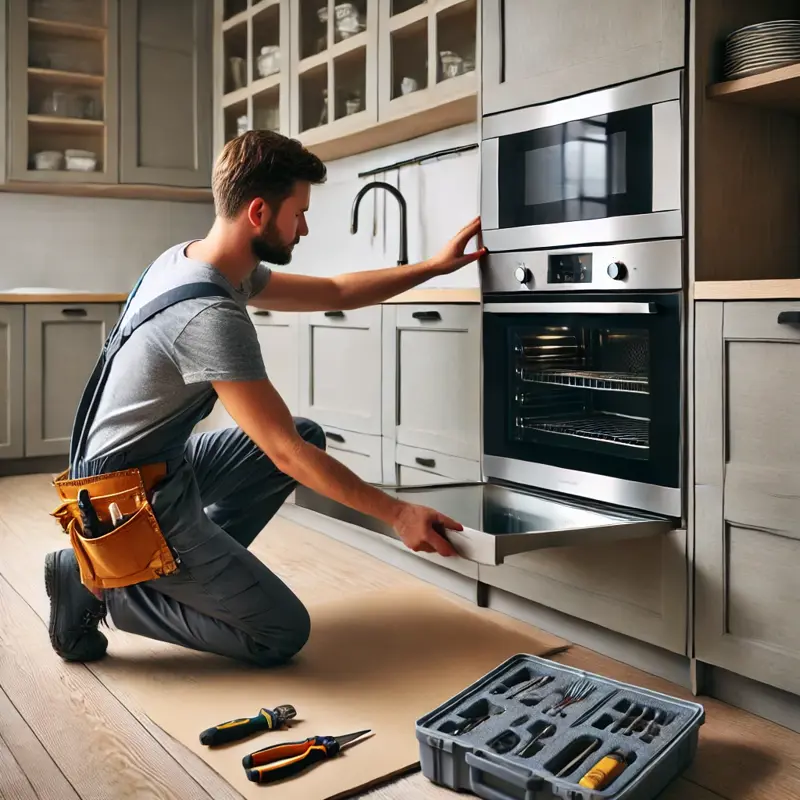 Have the oven installed