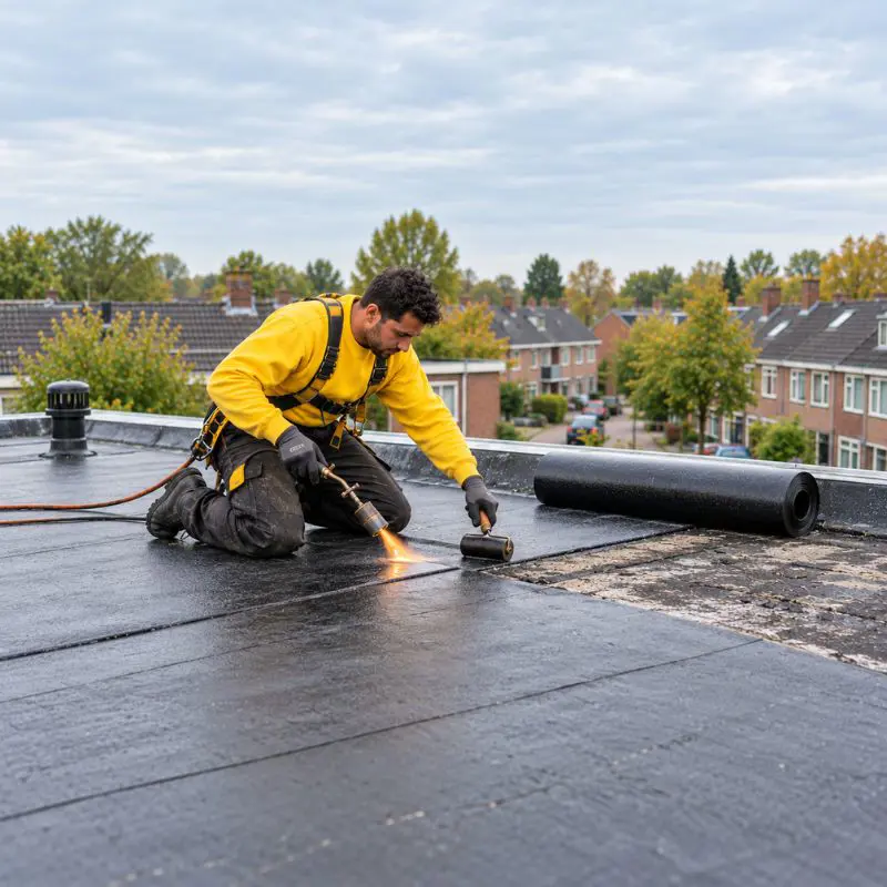 Dakbedekking laten aanleggen of repareren