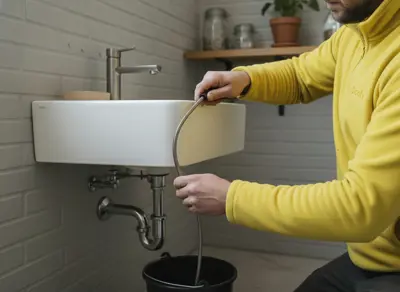 Have the drain unblocked