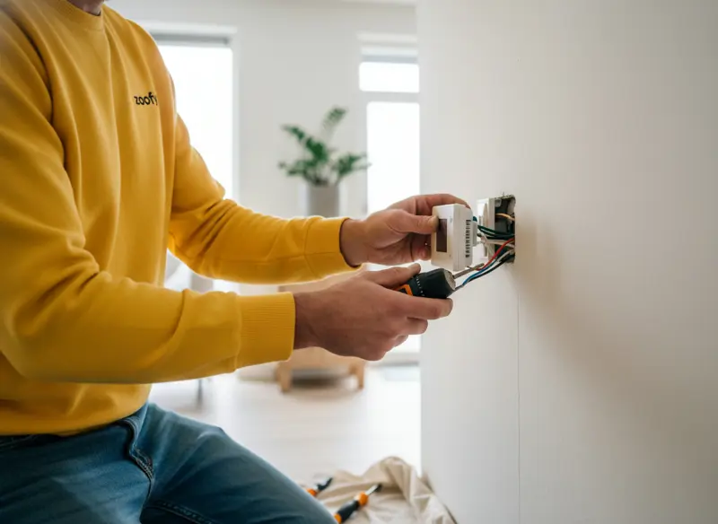 Honeywell slimme thermostaat laten installeren