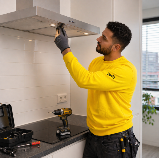 Have a extractor hood installed